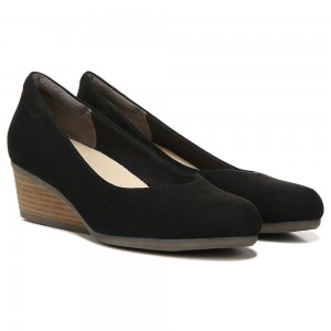 Dr. Scholl's Be Ready Slip On Naisten Kiilakorkokengät Mustat | NSULZ-3415