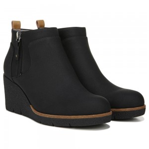 Dr. Scholl's Bianca Wedge Naisten Saappaat Mustat | IXJPA-4071