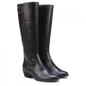 Dr. Scholl's Brilliance Leveät Calf Naisten Knee-High Boots Mustat | OKUQE-2648