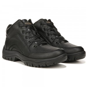 Dr. Scholl's Charge Slip Resistant Työ Boot Miesten Saappaat Mustat | ECJGR-0572