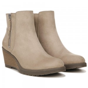 Dr. Scholl's Chloe Medium/Leveät Wedge Naisten Saappaat Ruskea | TBPNW-3869