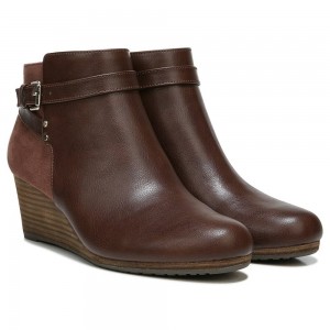 Dr. Scholl's Double Wedge Naisten Saappaat Kupari Ruskea | UQAMR-8064