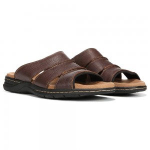 Dr. Scholl's Gordon Miesten Slide Sandaalit Ruskea | RPXEW-8537