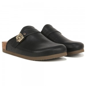 Dr. Scholl's Louis Iconic Clog Naisten Muulit Mustat | ZWMOK-9501