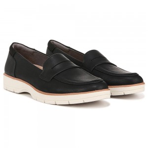 Dr. Scholl's Nice Day Medium/Leveät Naisten Loafers Mustat | YZEKL-3547