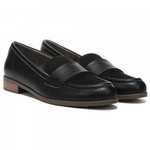 Dr. Scholl's Rate Moc Varvas Naisten Loafers Mustat | TAOIS-1203