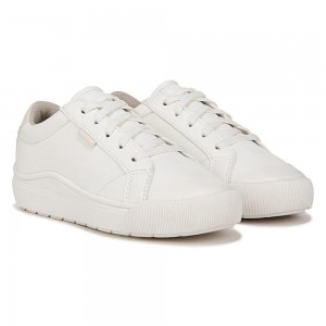 Dr. Scholl's Time Off Little Tytön Lace Up Sneakers Valkoinen | FOMJU-5971