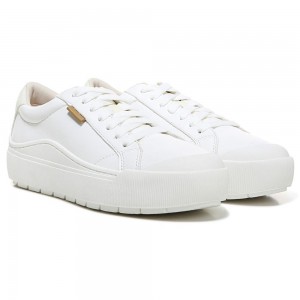 Dr. Scholl's Time Off Pitsi Up Naisten Platform Tennarit Valkoinen | LMCPB-1302
