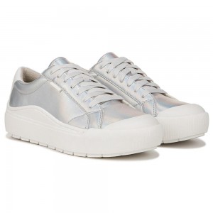 Dr. Scholl's Time Off Pitsi Up Naisten Platform Tennarit Hopea | DGSZF-8296