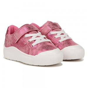 Dr. Scholl's Time Off Toddler/Little Poikien Lace Up Sneakers Pinkki | YKVGW-8149