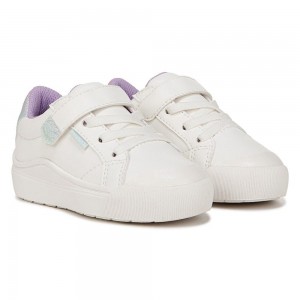 Dr. Scholl's Time Off Toddler/Little Tytön Lace Up Sneakers Valkoinen | HJCSX-5213