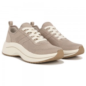 Dr. Scholl's Wannabe Slip On Naisten Platform Tennarit Beige | ZDWBA-1960