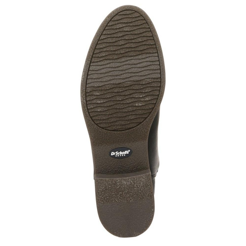 Dr. Scholl's Astir Zip Naisten Knee-High Boots Mustat | PWZYO-2453