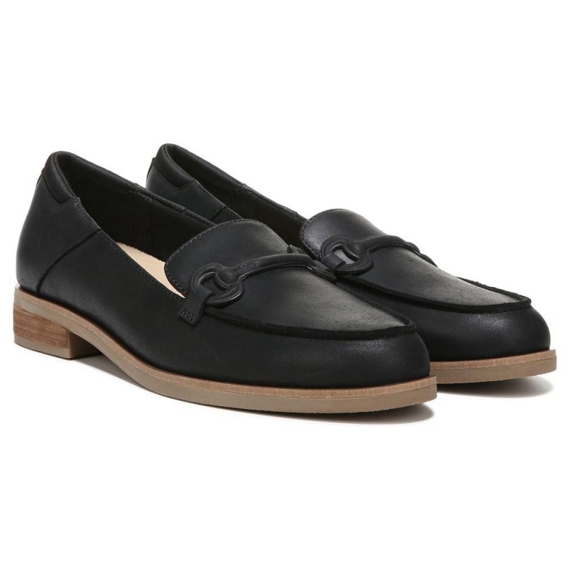 Dr. Scholl\'s Avenue Naisten Loafers Mustat | KHCIP-4765