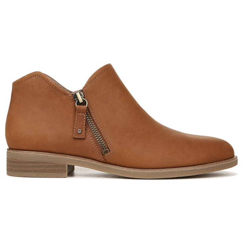 Dr. Scholl's Avenue Zip Medium/Leveät Ankle Boot Naisten Nilkkurit Ruskea | KJIWR-8594