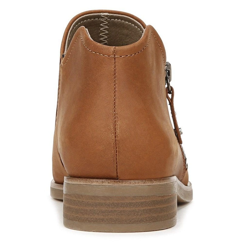 Dr. Scholl's Avenue Zip Medium/Leveät Ankle Boot Naisten Nilkkurit Ruskea | KJIWR-8594