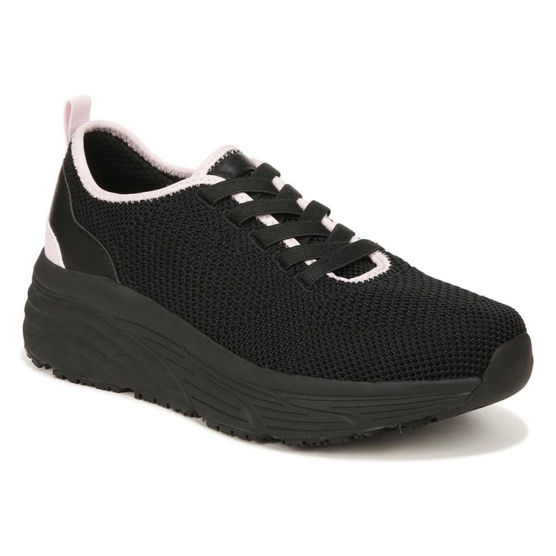 Dr. Scholl's Back To Työ Slip Resistant Työ Naisten Tennarit Mustat Vaaleanpinkki | OSRBE-6725