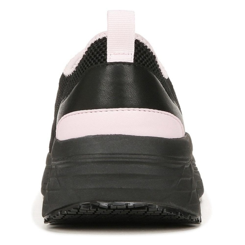 Dr. Scholl's Back To Työ Slip Resistant Työ Naisten Tennarit Mustat Vaaleanpinkki | OSRBE-6725