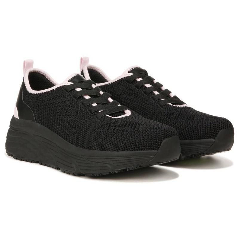 Dr. Scholl\'s Back To Työ Slip Resistant Työ Naisten Tennarit Mustat Vaaleanpinkki | OSRBE-6725