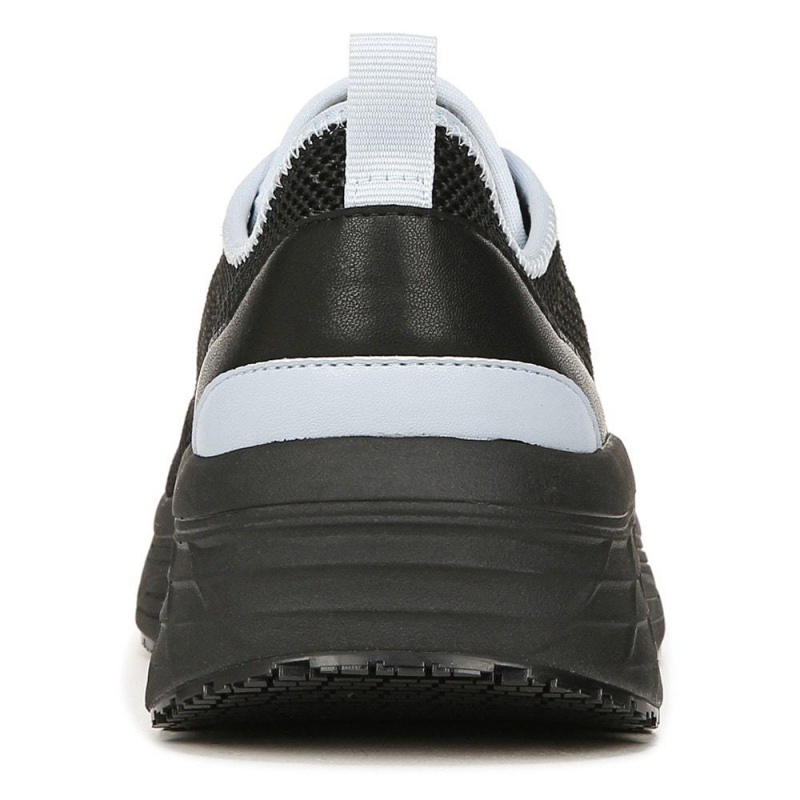 Dr. Scholl's Back To Työ Slip Resistant Työ Naisten Tennarit Mustat Vaaleansininen | MTLJX-6539
