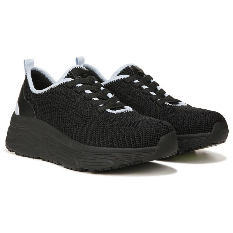 Dr. Scholl\'s Back To Työ Slip Resistant Työ Naisten Tennarit Mustat Vaaleansininen | MTLJX-6539