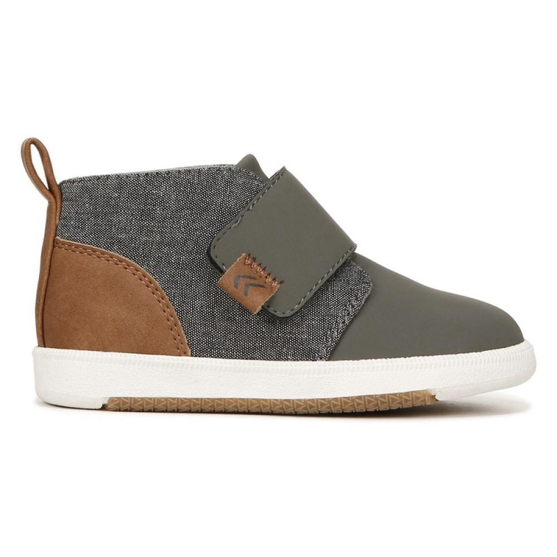 Dr. Scholl's Baxley II Boot Toddler/Little Poikien Saappaat Harmaat | ZCJSB-4359