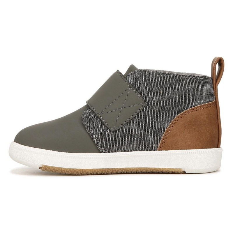 Dr. Scholl's Baxley II Boot Toddler/Little Poikien Saappaat Harmaat | ZCJSB-4359