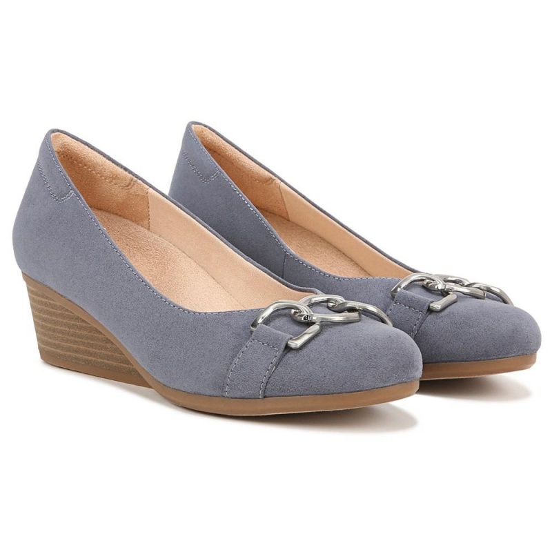 Dr. Scholl\'s Be Adorned Slip On Naisten Kiilakorkokengät Sininen | YFIMO-6307