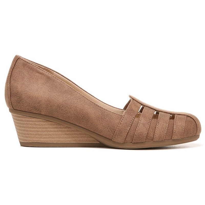 Dr. Scholl's Be Free Naisten Kiilakorkokengät Ruskea | MYPVX-6893