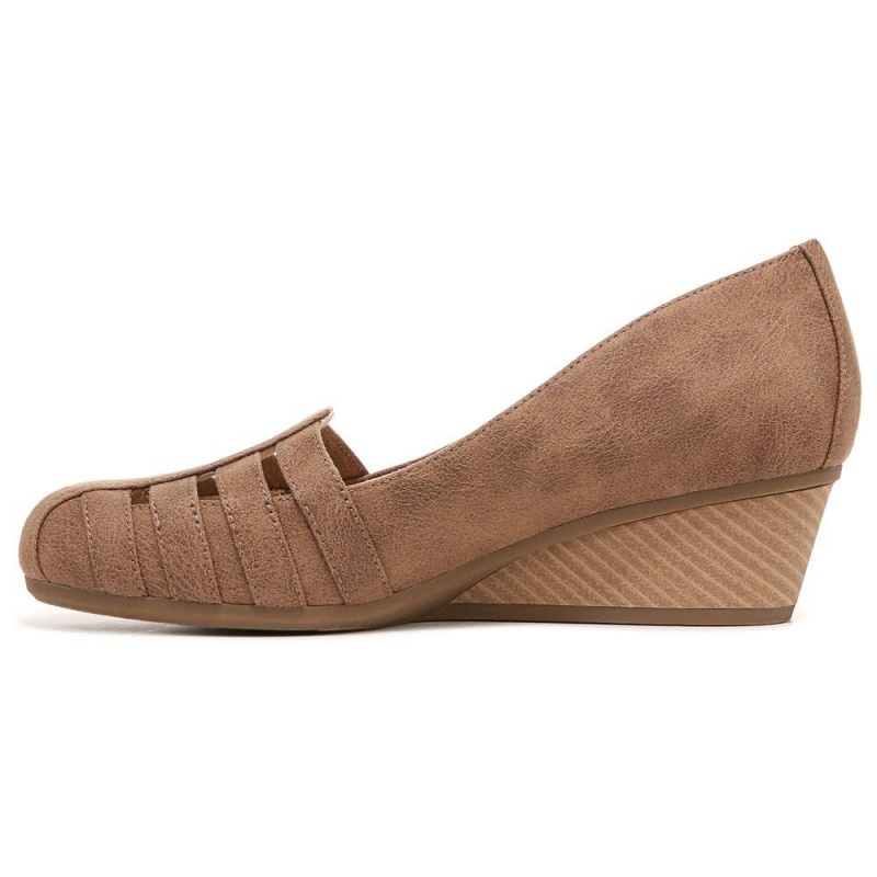 Dr. Scholl's Be Free Naisten Kiilakorkokengät Ruskea | MYPVX-6893