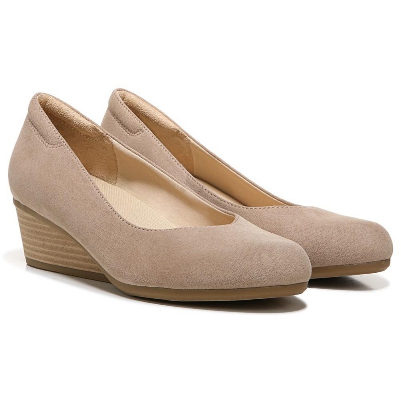 Dr. Scholl\'s Be Ready Slip On Naisten Kiilakorkokengät Ruskea | XNWQB-6891