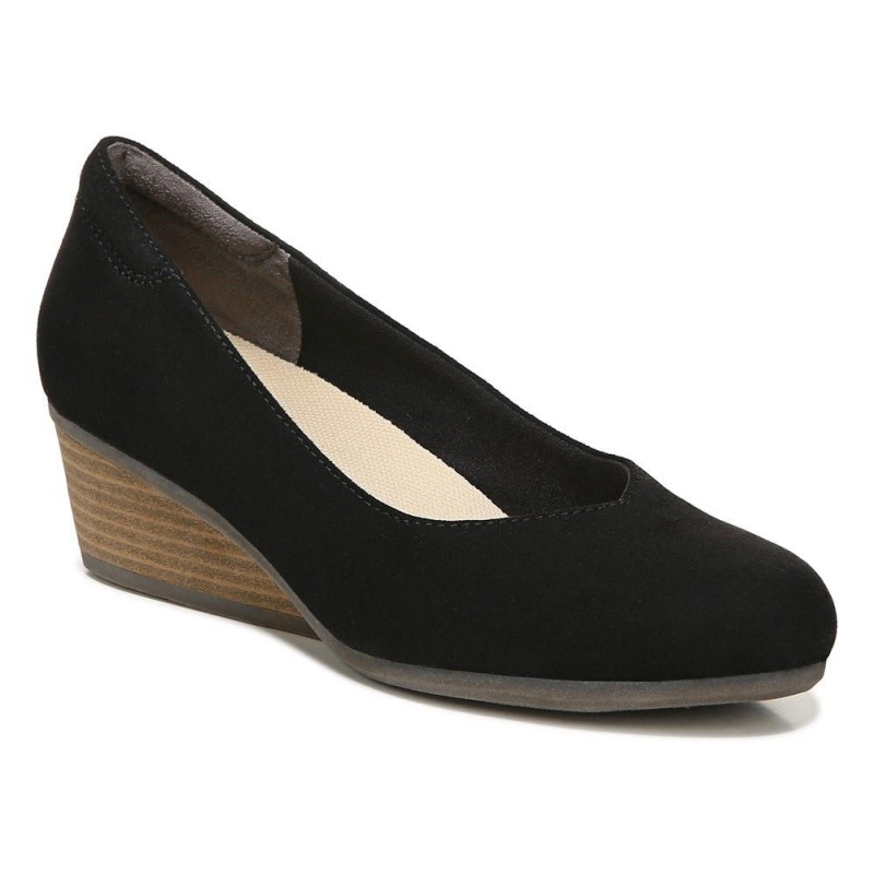 Dr. Scholl's Be Ready Slip On Naisten Kiilakorkokengät Mustat | NSULZ-3415