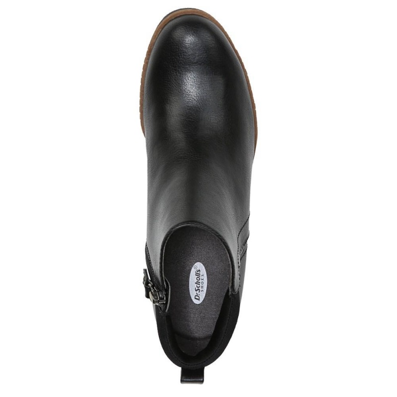 Dr. Scholl's Berklie Wedge Naisten Saappaat Mustat | VXUSW-3921