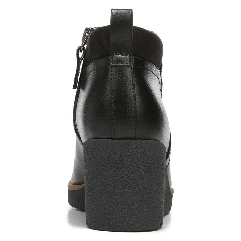 Dr. Scholl's Berklie Wedge Naisten Saappaat Mustat | VXUSW-3921