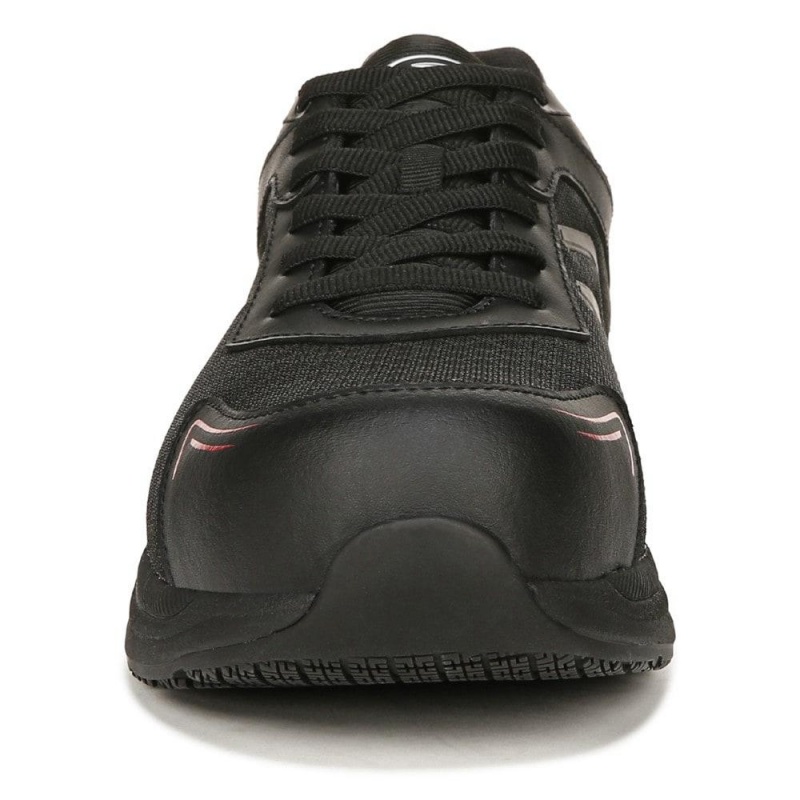Dr. Scholl's Blazer Composite Varvas Pitsi Up Miesten Teräskärkiset Saappaat Mustat | PFHWA-1678