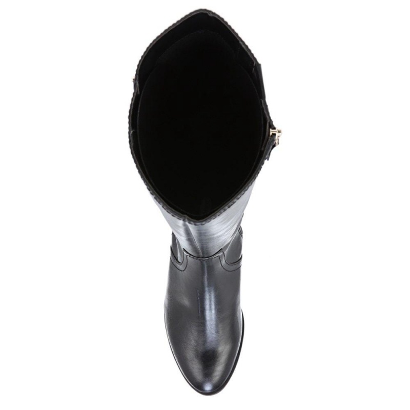 Dr. Scholl's Brilliance Naisten Knee-High Boots Mustat | ANFVQ-4905