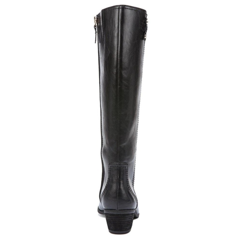 Dr. Scholl's Brilliance Naisten Knee-High Boots Mustat | ANFVQ-4905