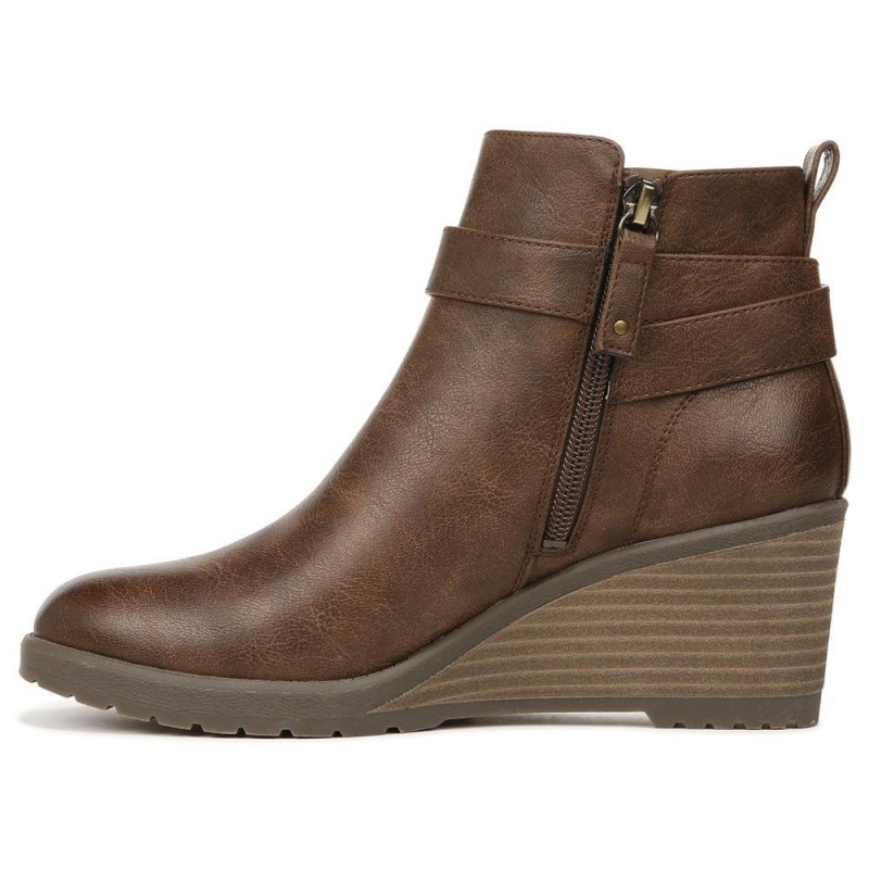 Dr. Scholl's Camille Wedge Naisten Saappaat Ruskea | LMWBJ-6379