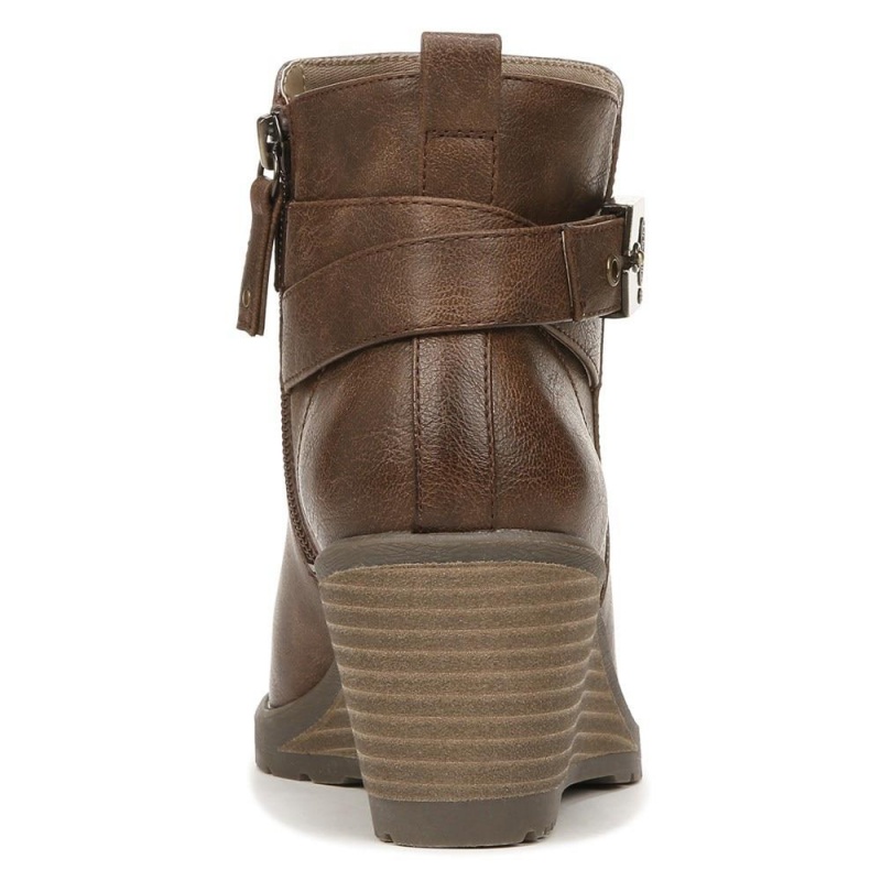 Dr. Scholl's Camille Wedge Naisten Saappaat Ruskea | LMWBJ-6379