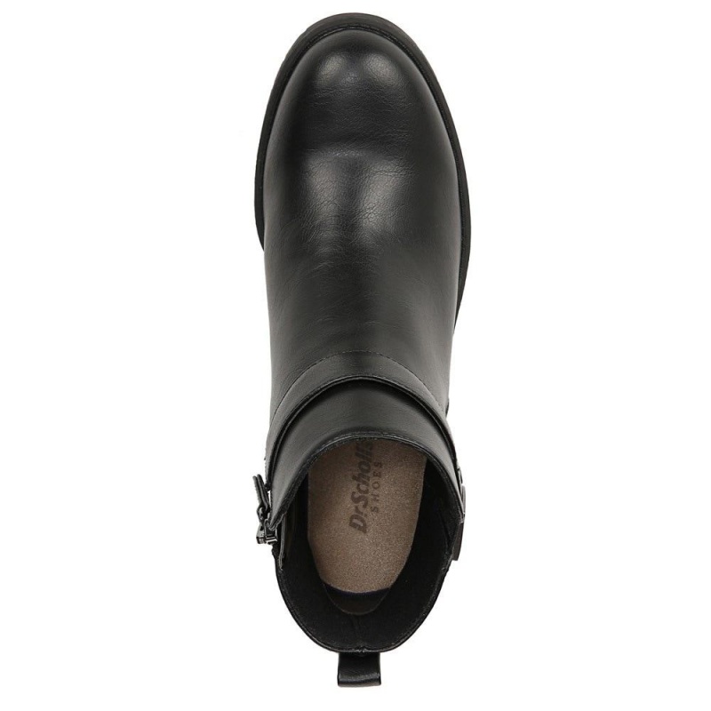 Dr. Scholl's Camille Wedge Naisten Saappaat Mustat | VSYCA-9716