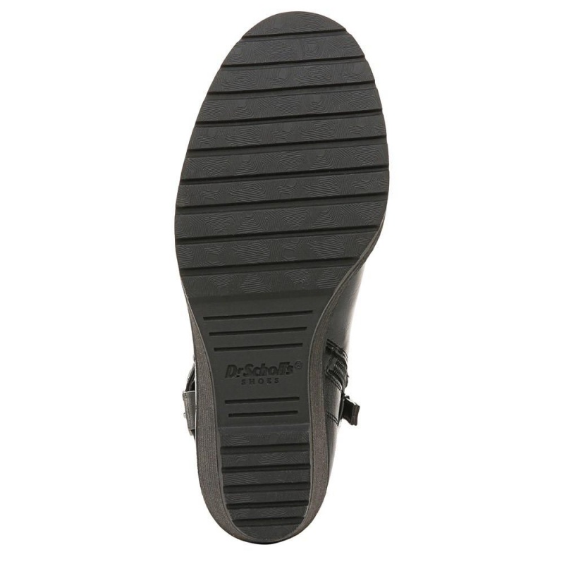 Dr. Scholl's Camille Wedge Naisten Saappaat Mustat | VSYCA-9716
