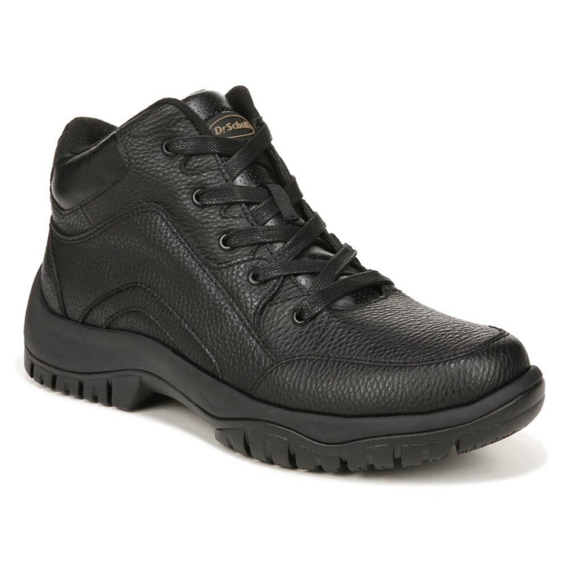 Dr. Scholl's Charge Slip Resistant Työ Boot Miesten Saappaat Mustat | ECJGR-0572