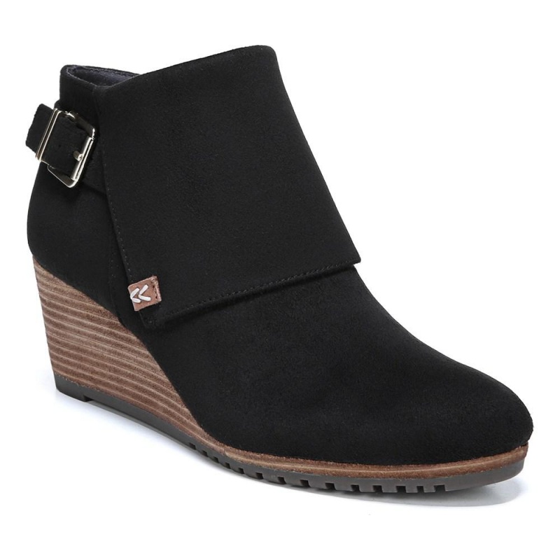 Dr. Scholl's Create Wedge Naisten Saappaat Mustat | VHPCO-4930