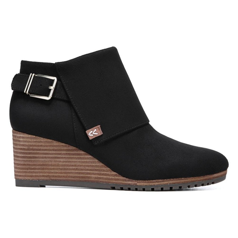 Dr. Scholl's Create Wedge Naisten Saappaat Mustat | VHPCO-4930