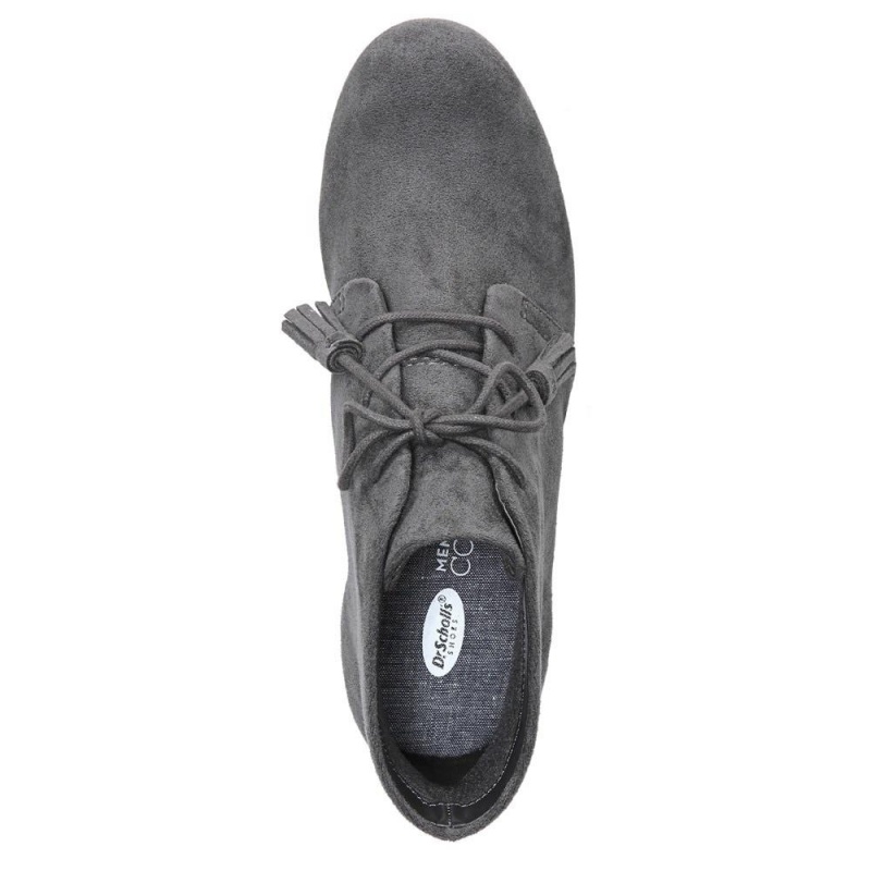 Dr. Scholl's Dakota Wedge Naisten Saappaat Tummanharmaat | CKFBQ-8215