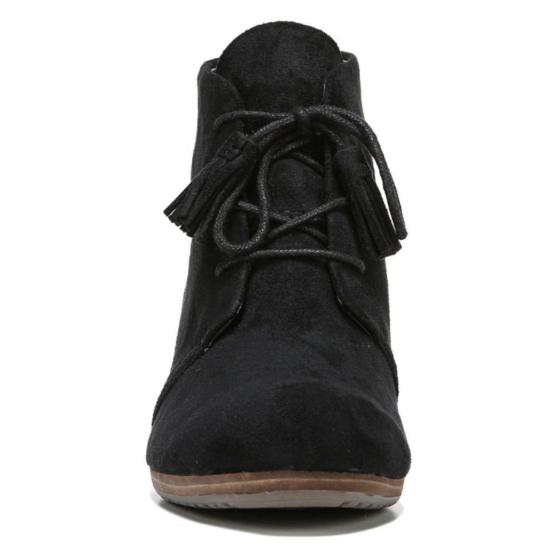 Dr. Scholl's Dakota Wedge Naisten Saappaat Mustat | NKADJ-3960