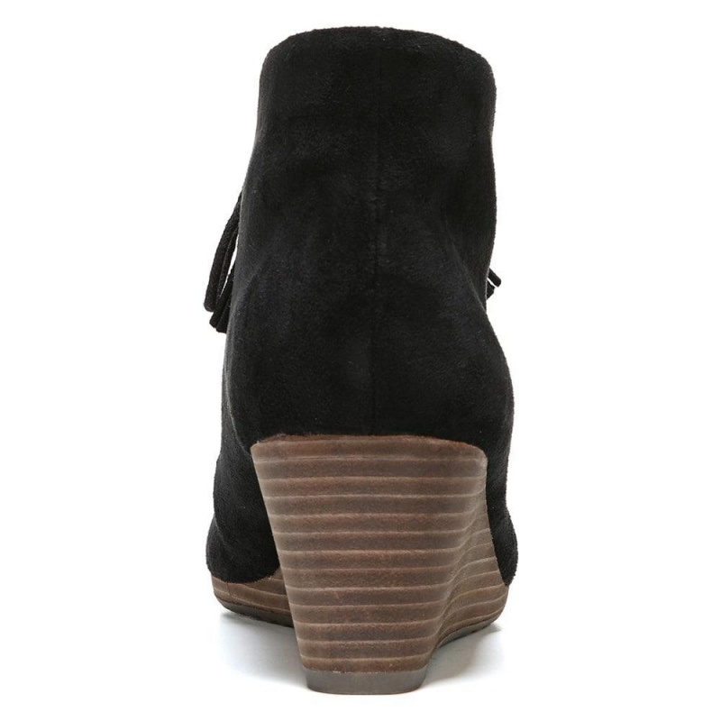 Dr. Scholl's Dakota Wedge Naisten Saappaat Mustat | NKADJ-3960