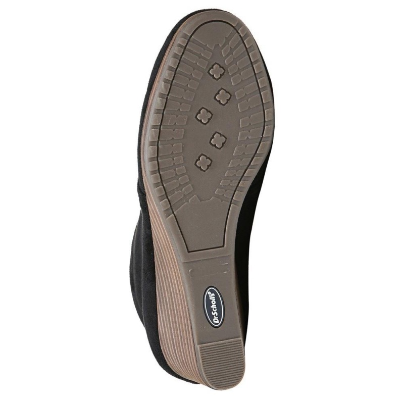 Dr. Scholl's Dakota Wedge Naisten Saappaat Mustat | NKADJ-3960