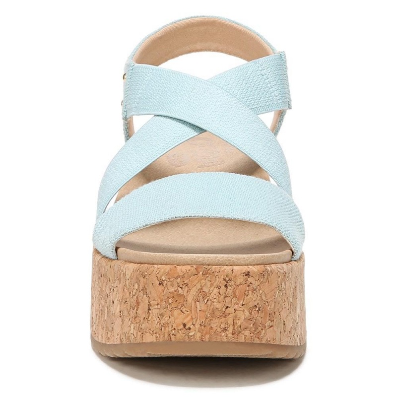 Dr. Scholl's Dottie Strappy Wedge Naisten Korolliset Sandaalit Sininen | VYRMB-9372