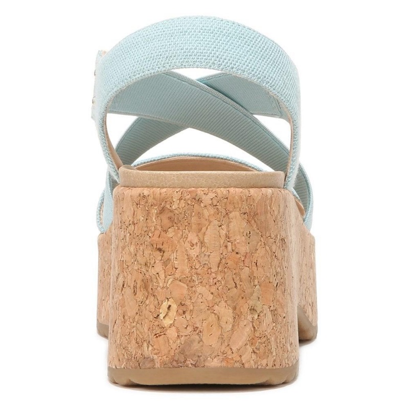 Dr. Scholl's Dottie Strappy Wedge Naisten Korolliset Sandaalit Sininen | VYRMB-9372